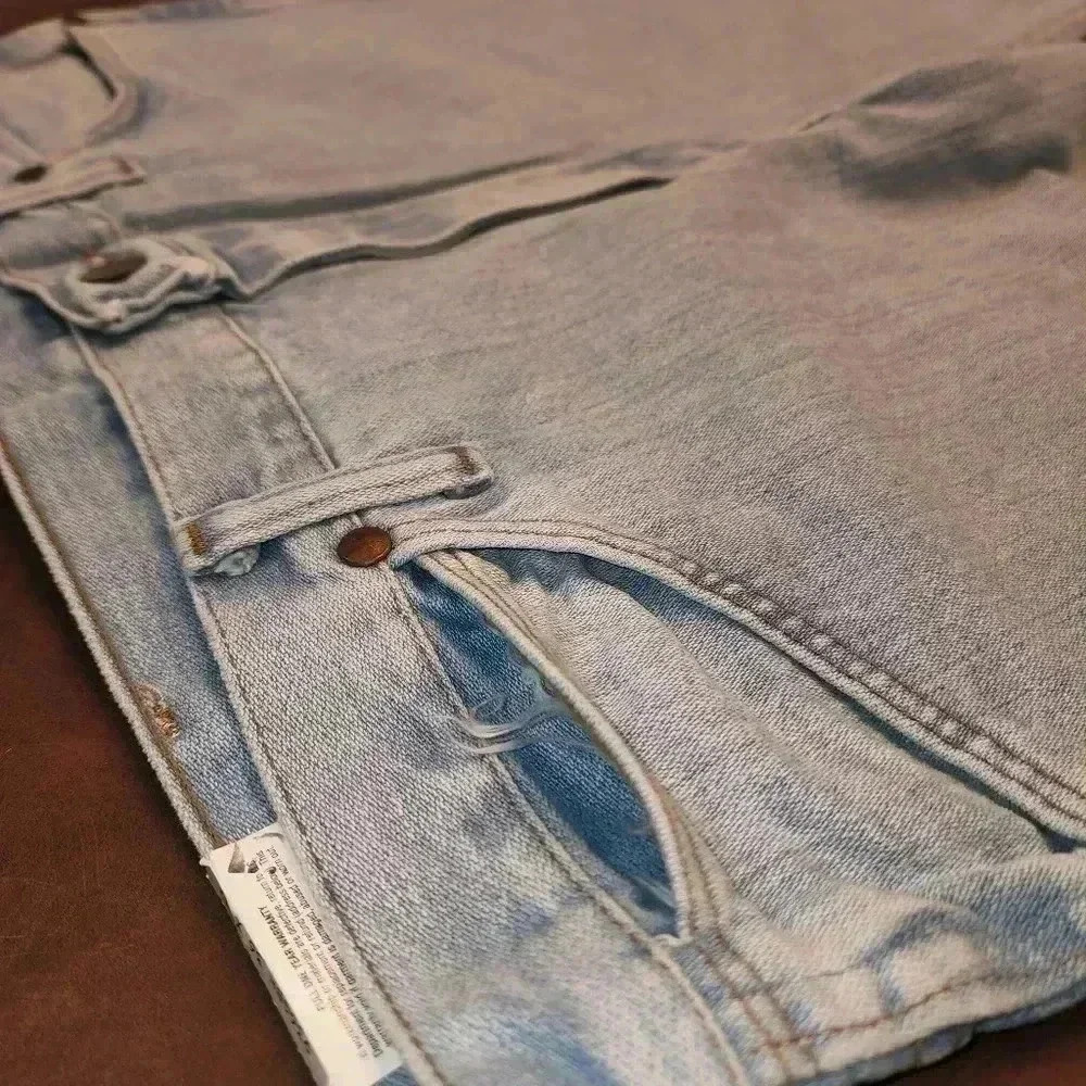 Wrangler  Cowboy Cut 936GBH light blue denim jeans 15.75 oz Vintage - Picture 4 of 5